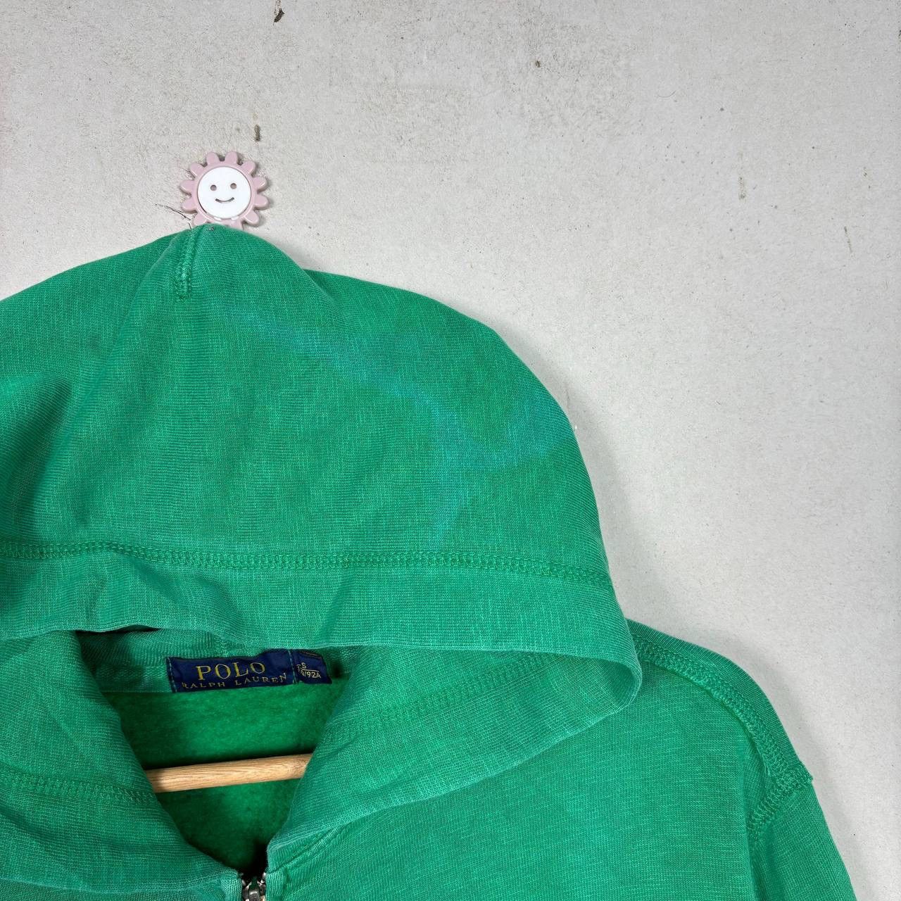 Polo Ralph Lauren Polo Ralph Lauren Small Pony Green Full-zip Hoodie Size US S / EU 44-46 / 1 - 7 Thumbnail