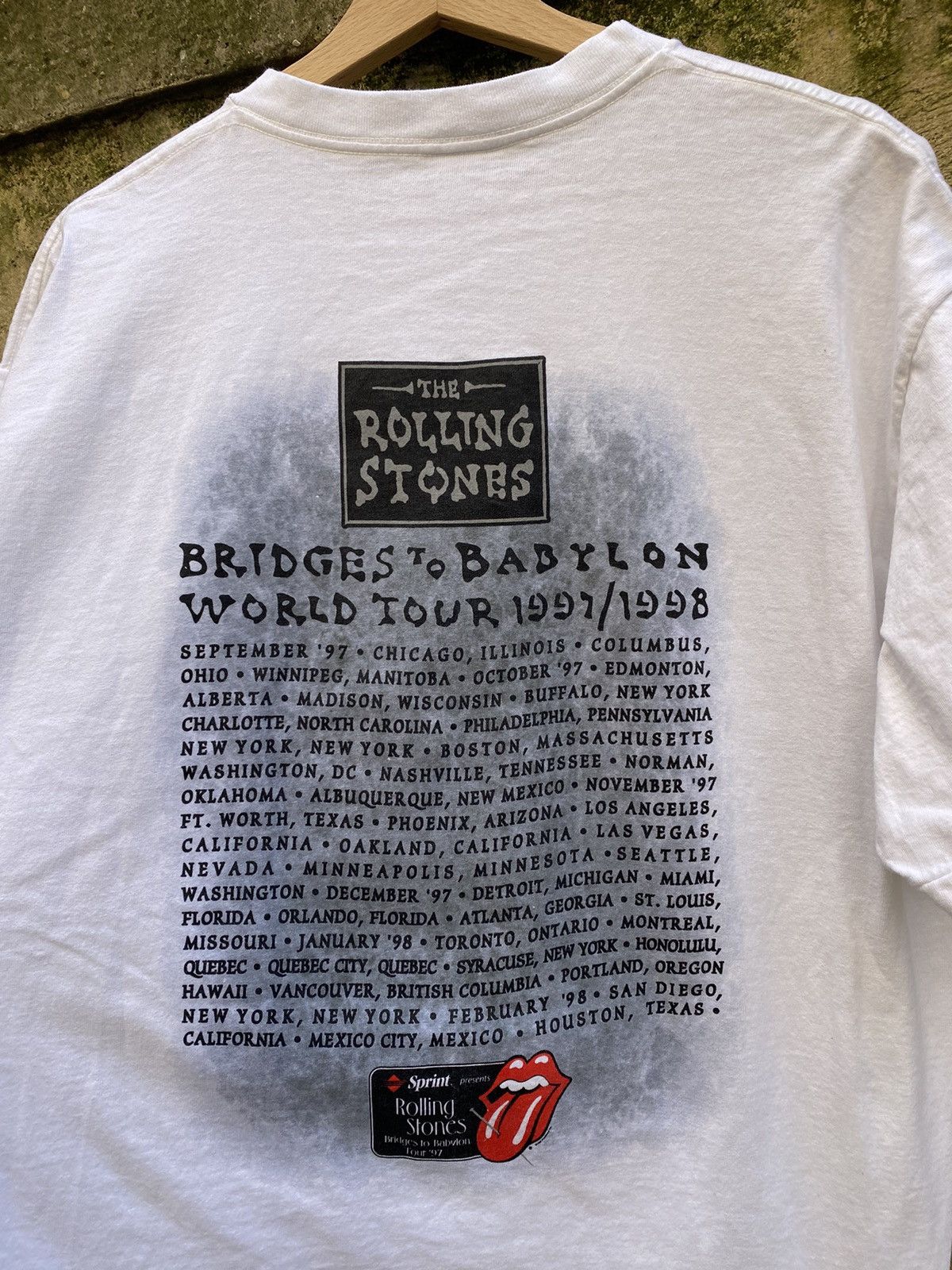 Anvil × Band Tees × Vintage The Rolling Stones 1997/1998 World Tour T-Shirt Size US XL / EU 56 / 4 - 8 Thumbnail