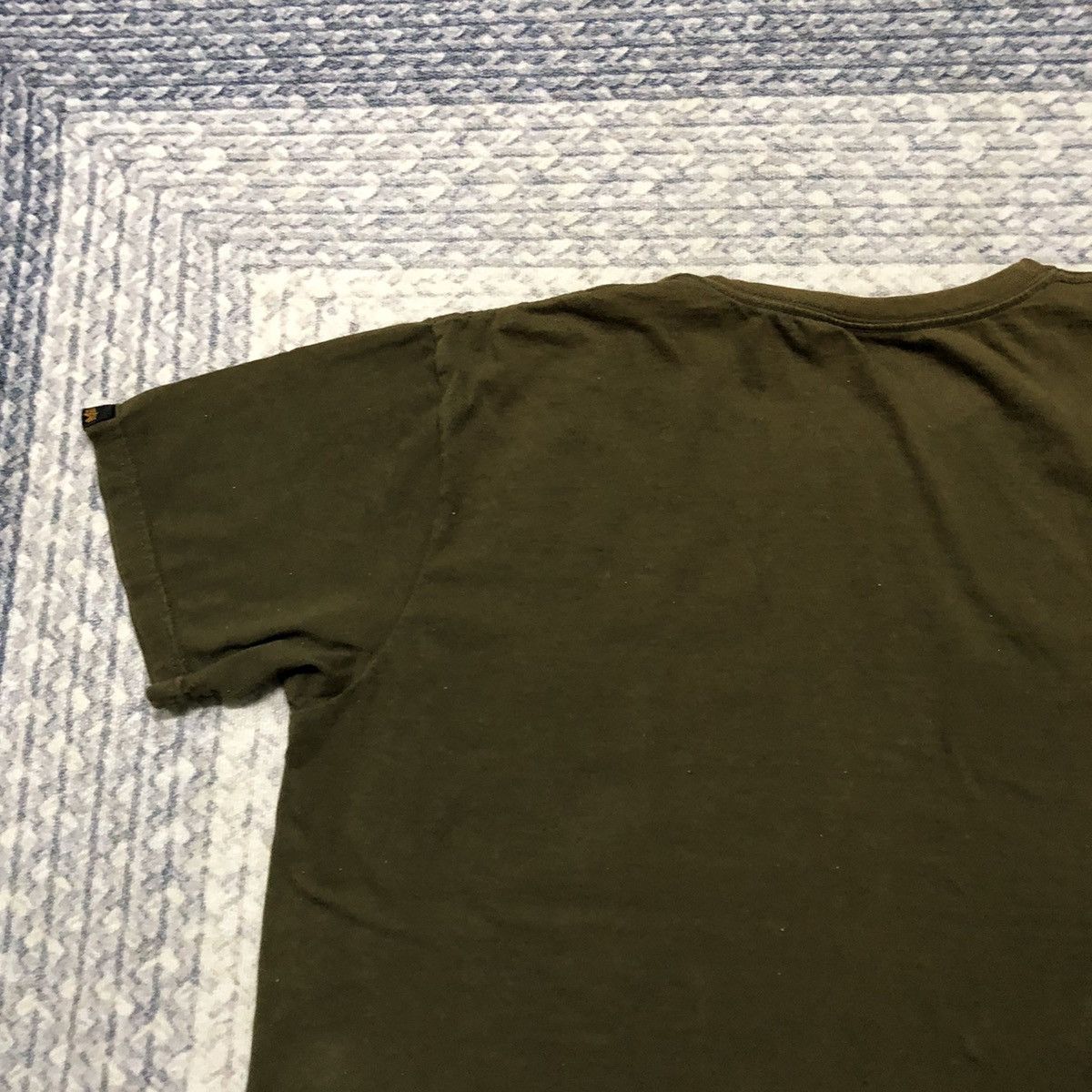 Alpha Industries × Army Of Me × Vintage Rare Sunfaded & Distressed Alpha Industries ‘US Marine’ Tees Size US XL / EU 56 / 4 - 7 Thumbnail