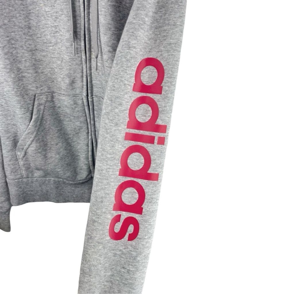 Adidas ADIDAS Men’s Boys Zip Hoodie Red Logo Men’s XS or Boys XL Size US XS / EU 42 / 0 - 2 Thumbnail
