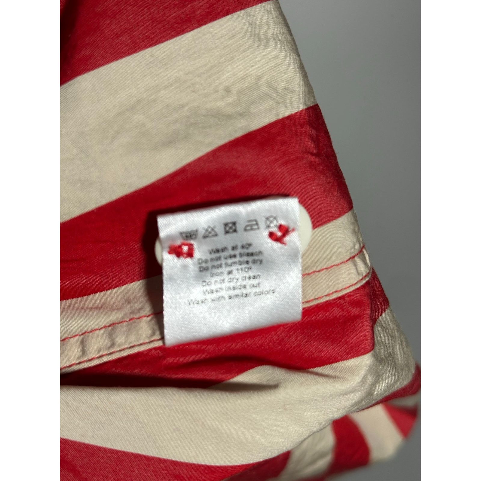Sunnei Sunnei Red Striped Button Up Size US M / EU 48-50 / 2 - 6 Thumbnail