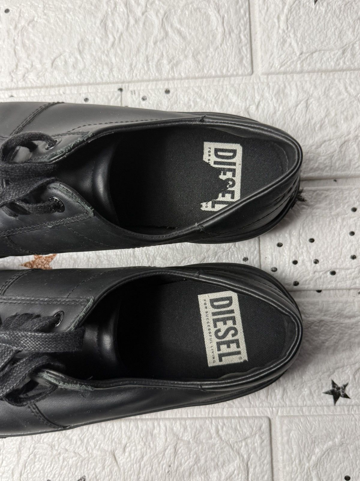 Diesel Diesel S-Mydori LC Black US10 UK9 EUR43 Shoes Casual Leather Size US 10 / EU 43 - 14 Thumbnail