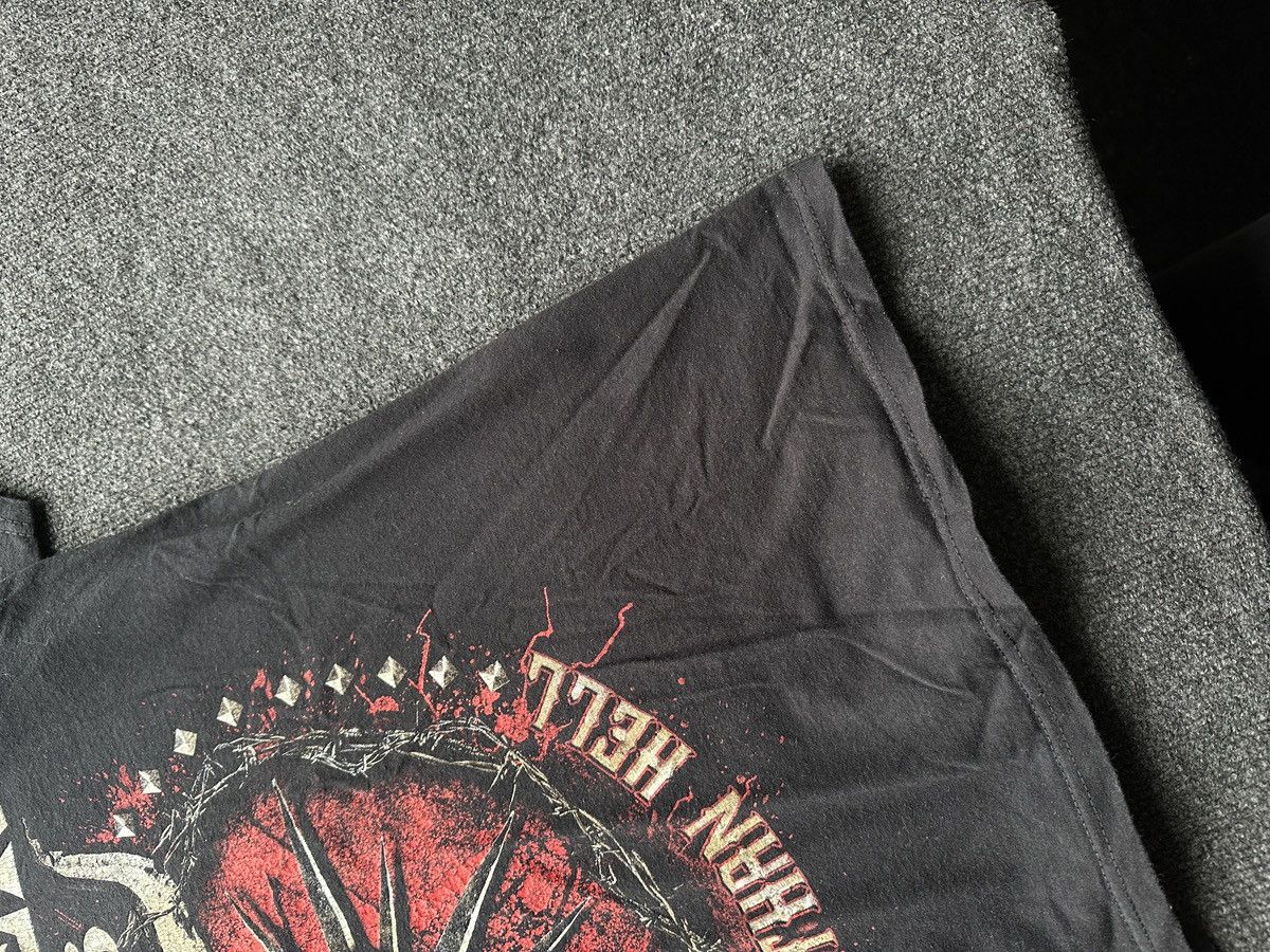 Band Tees 🚨 WACKET 2016 IRON MAIDEN Tee band big logo TOUR FEST Size US M / EU 48-50 / 2 - 3 Thumbnail