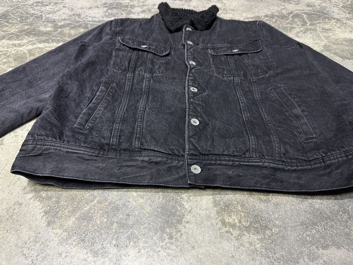 GU Crazy Rare GU Furr Denim Jacket Size US XL / EU 56 / 4 - 5 Thumbnail