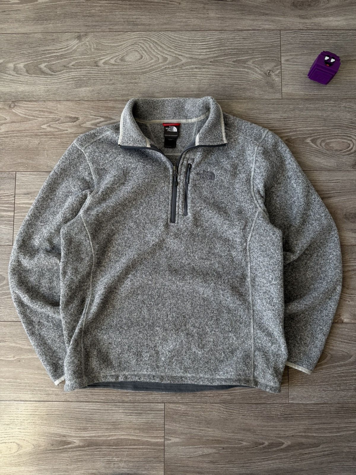 The North Face The North Face Mens 1/3 Zip Polar Sweater Size US M / EU 48-50 / 2 - 1 Thumbnail