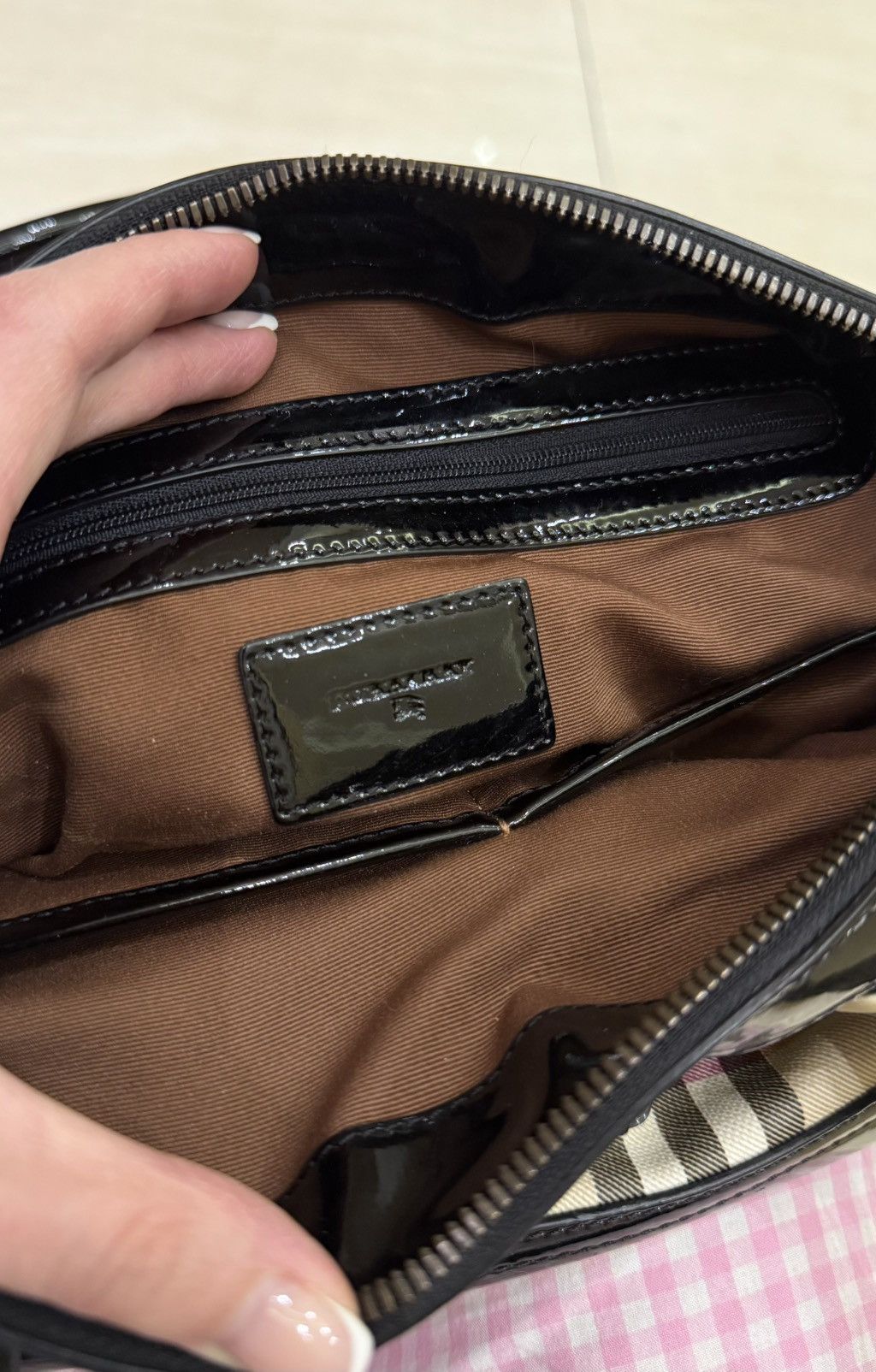 Burberry Burberry Nova Check Top Handle Bag Limited Edition Size ONE SIZE - 12 Thumbnail