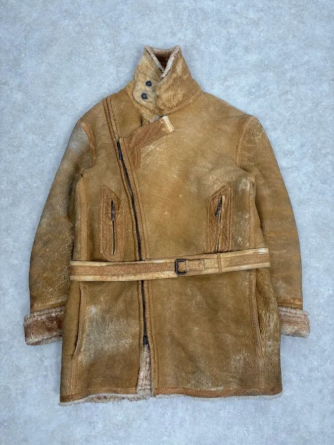 Roberto Cavalli 2000s Roberto Cavalli Camel Premium Shearling Jacket Size US L / EU 52-54 / 3 - 1 Thumbnail