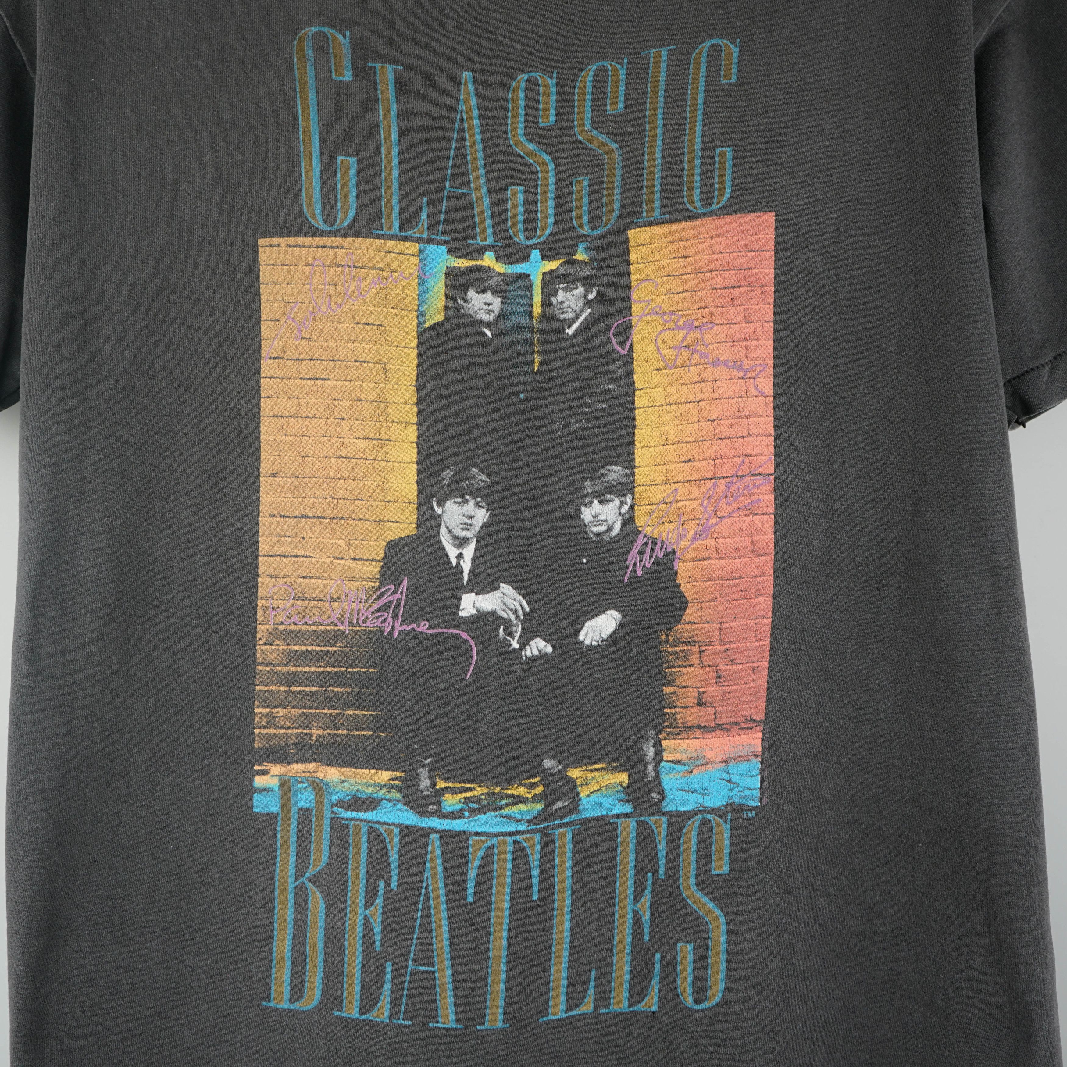Band Tees × Vintage Vintage 1990s The Beatles T-Shirt Single Stitch Size US M / EU 48-50 / 2 - 2 Thumbnail
