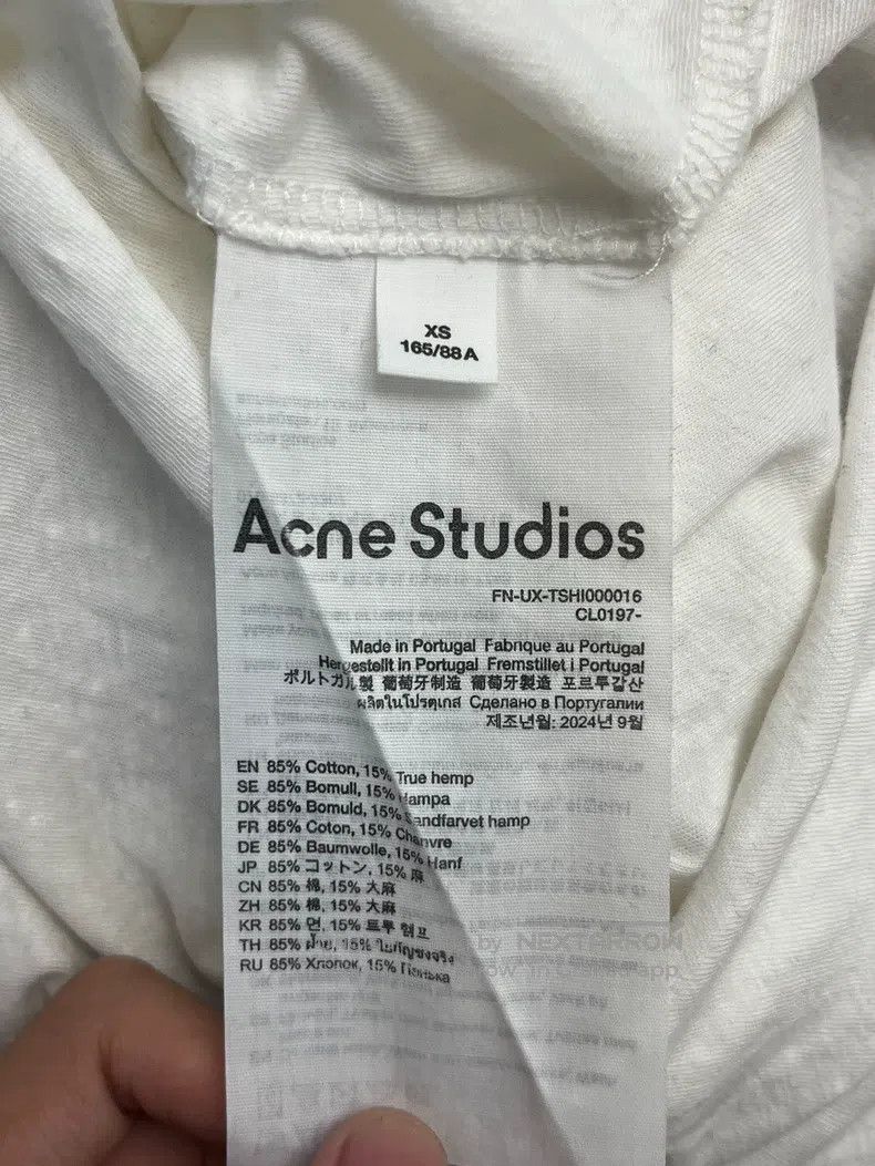 Acne Studios Acne Studios 1996 Letter Print Vintage Long Sleeve T-Shirt Size US XS / EU 42 / 0 - 4 Thumbnail