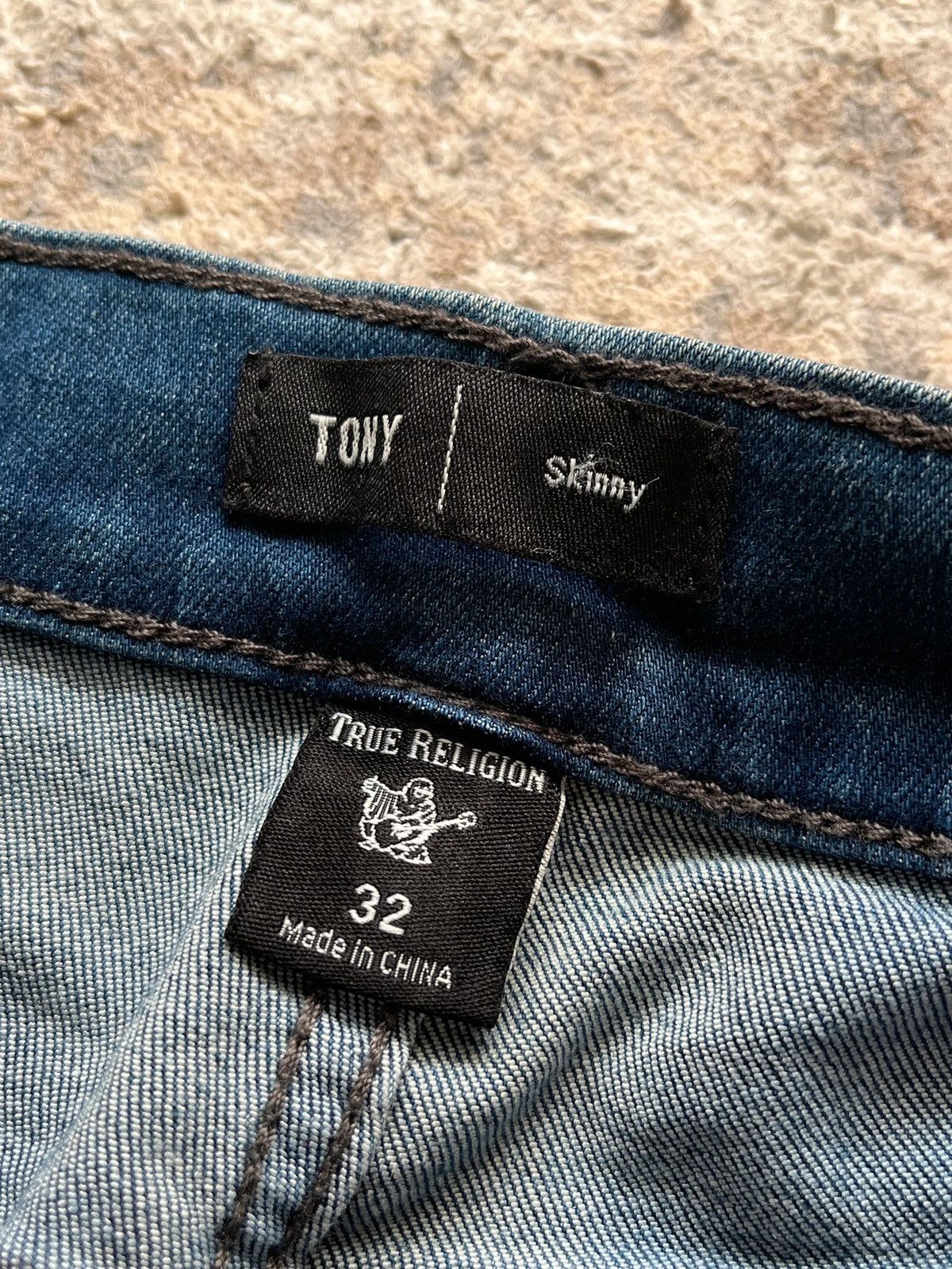 True Religion True Religion Tony Skinny Jeans Denim Rare Deadstock NWT Size US 32 / EU 48 - 3 Thumbnail