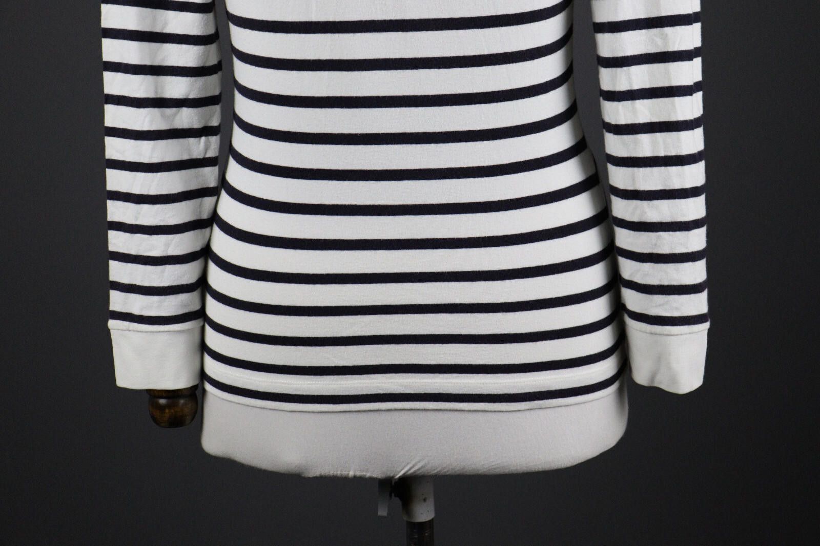 Escada Escada White Stripe Button Top Blouse Cardigan Size S Size S / US 4 / IT 40 - 7 Thumbnail