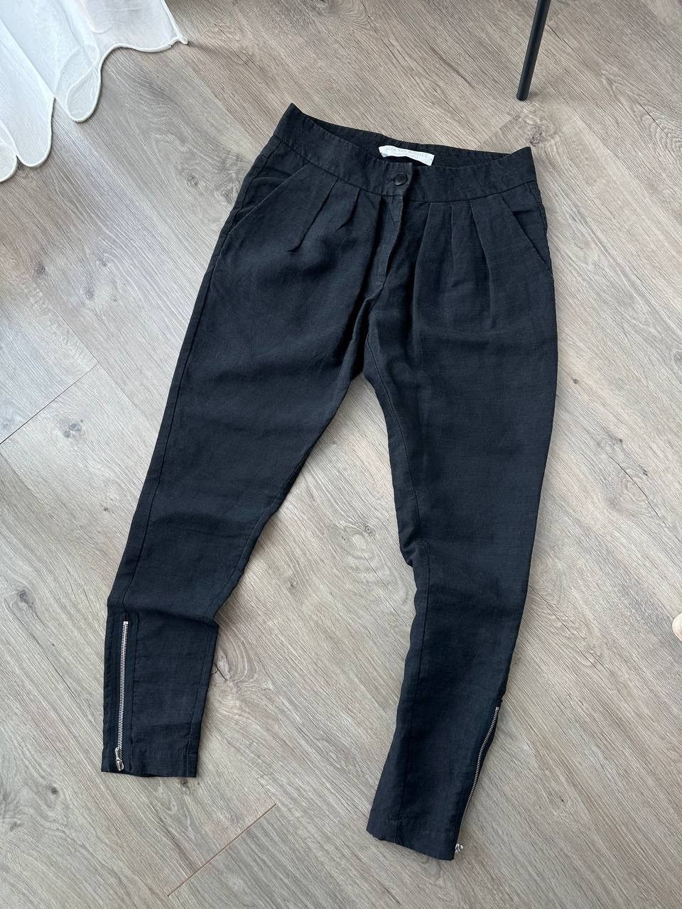 If Six Was Nine Vintage Nina Van ROOIJEN Black Rare Pants Size US 28 / EU 44 - 5 Thumbnail