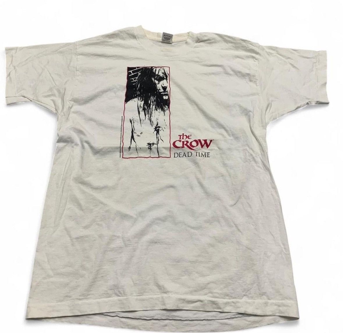 Fruit Of The Loom Vintage The Crow “Dead Time” Movie T-Shirt XL Size US XL / EU 56 / 4 - 1 Thumbnail