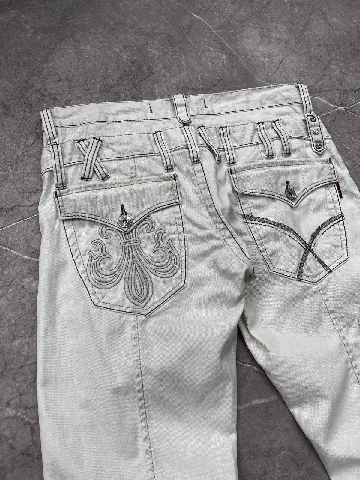 Emporio Armani × If Six Was Nine × Le Grande Bleu (L.G.B.) 2000s Unknown Japanese Bondage Cargo Pants 2k style Size US 34 / EU 50 - 14 Thumbnail