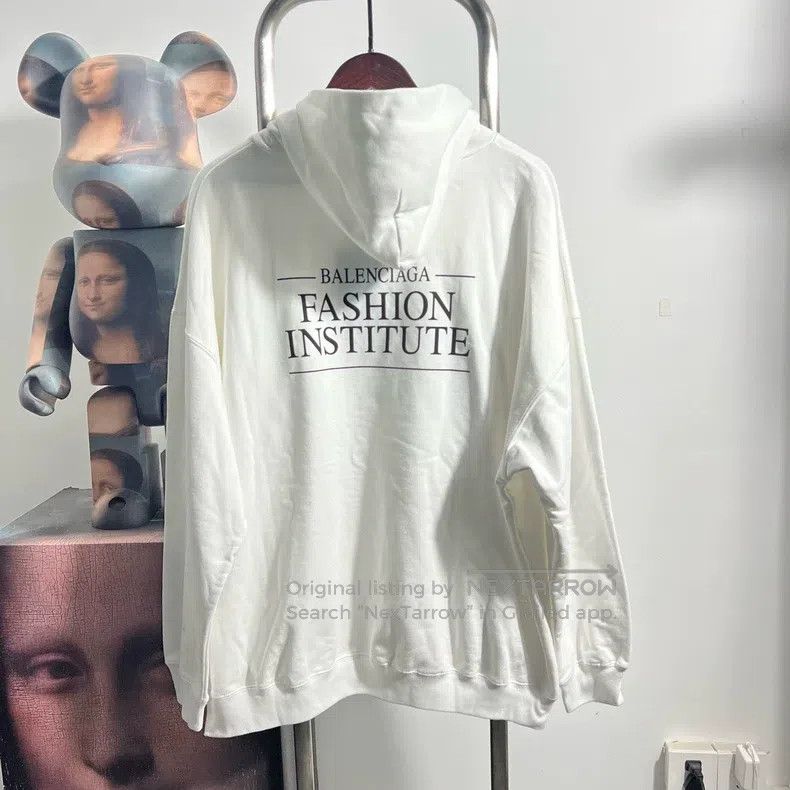 Balenciaga Balenciaga Slogan Hoodie Size US XS / EU 42 / 0 - 2 Thumbnail