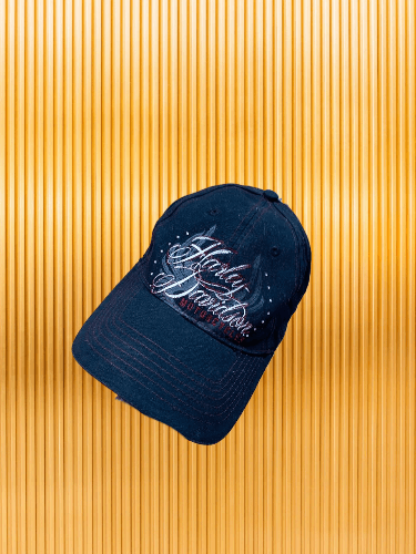 Harley Davidson Distressed Harley Davidson hat Size ONE SIZE - 1 Thumbnail