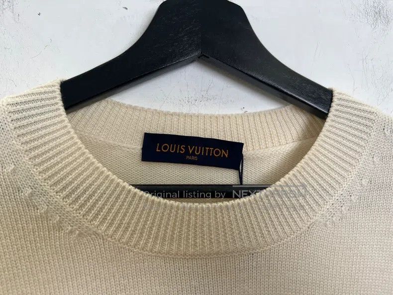 Louis Vuitton Louis Vuitton Clock crewneck pullover wool sweater Size US XL / EU 56 / 4 - 3 Thumbnail