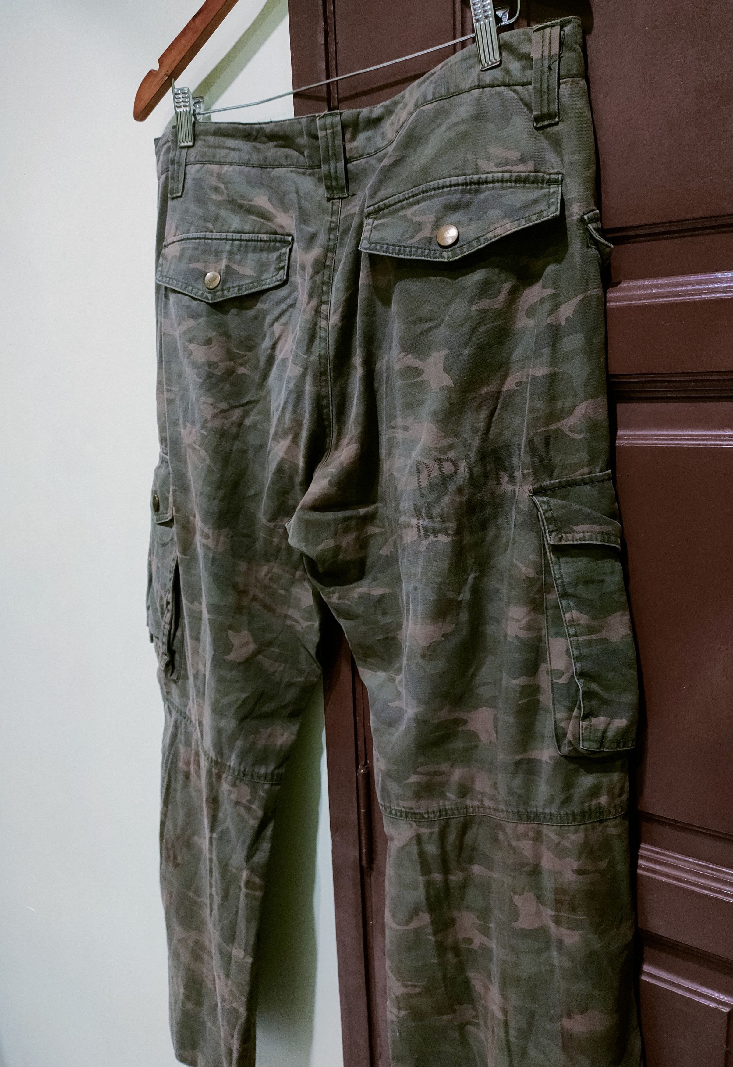 DrunknMunky 🔥 DrunknMunky Military Cargo Pants Camo🔥 Size US 36 / EU 52 - 3 Thumbnail