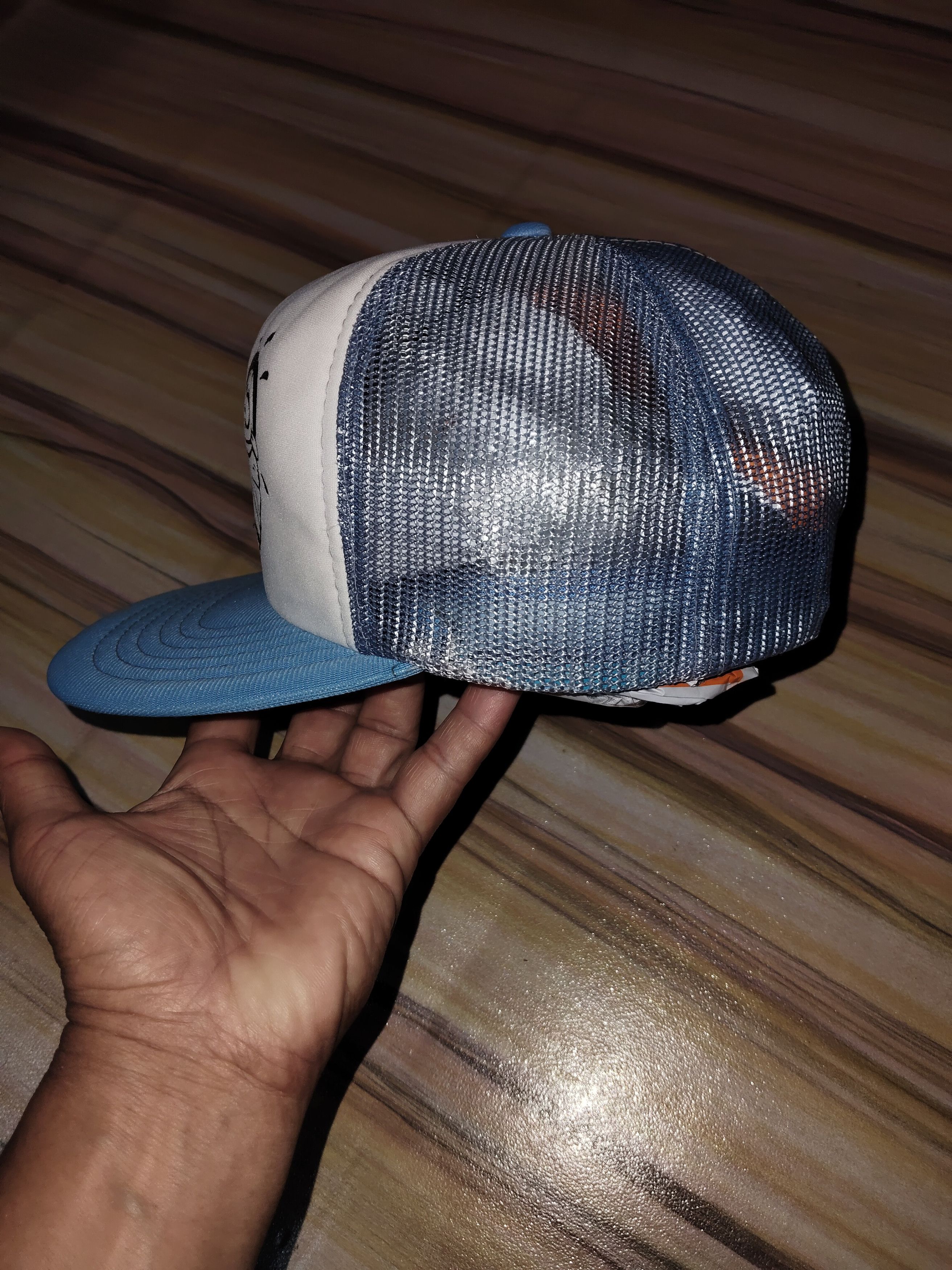 Vintage Vintage WORDING YOUNGAN Trucker Cap Size ONE SIZE - 3 Thumbnail