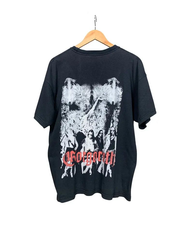 Band Tees GORGOROTH 90s Antichrist Black Metal Vintage T-Shirt Size US L / EU 52-54 / 3 - 2 Thumbnail
