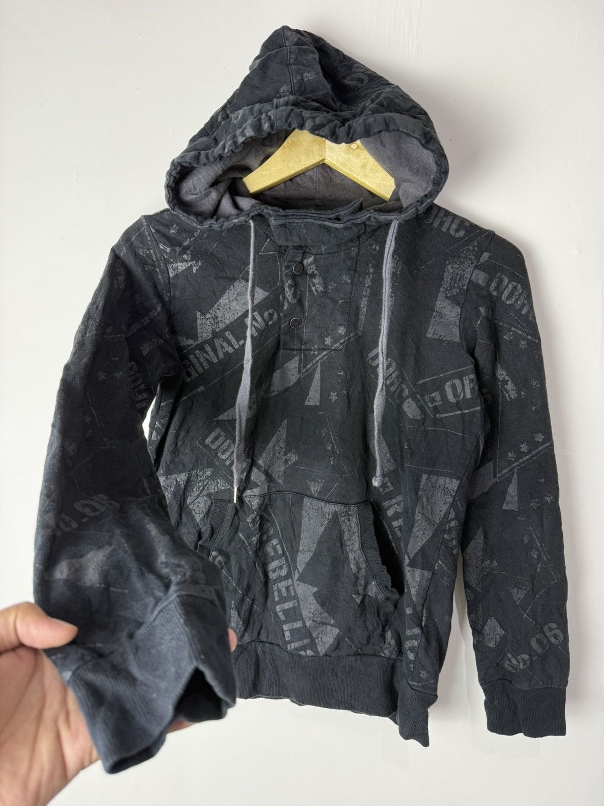 Japanese Brand Dohc revolution vkei punk style hoodie Size US S / EU 44-46 / 1 - 7 Thumbnail