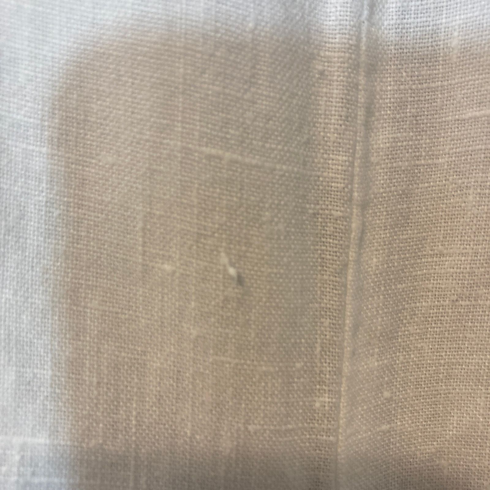 Other Marc Ware Hot Cotton Linen White Pull On Casual Capri Pants Size 38" / US 16 / IT 52 - 3 Thumbnail