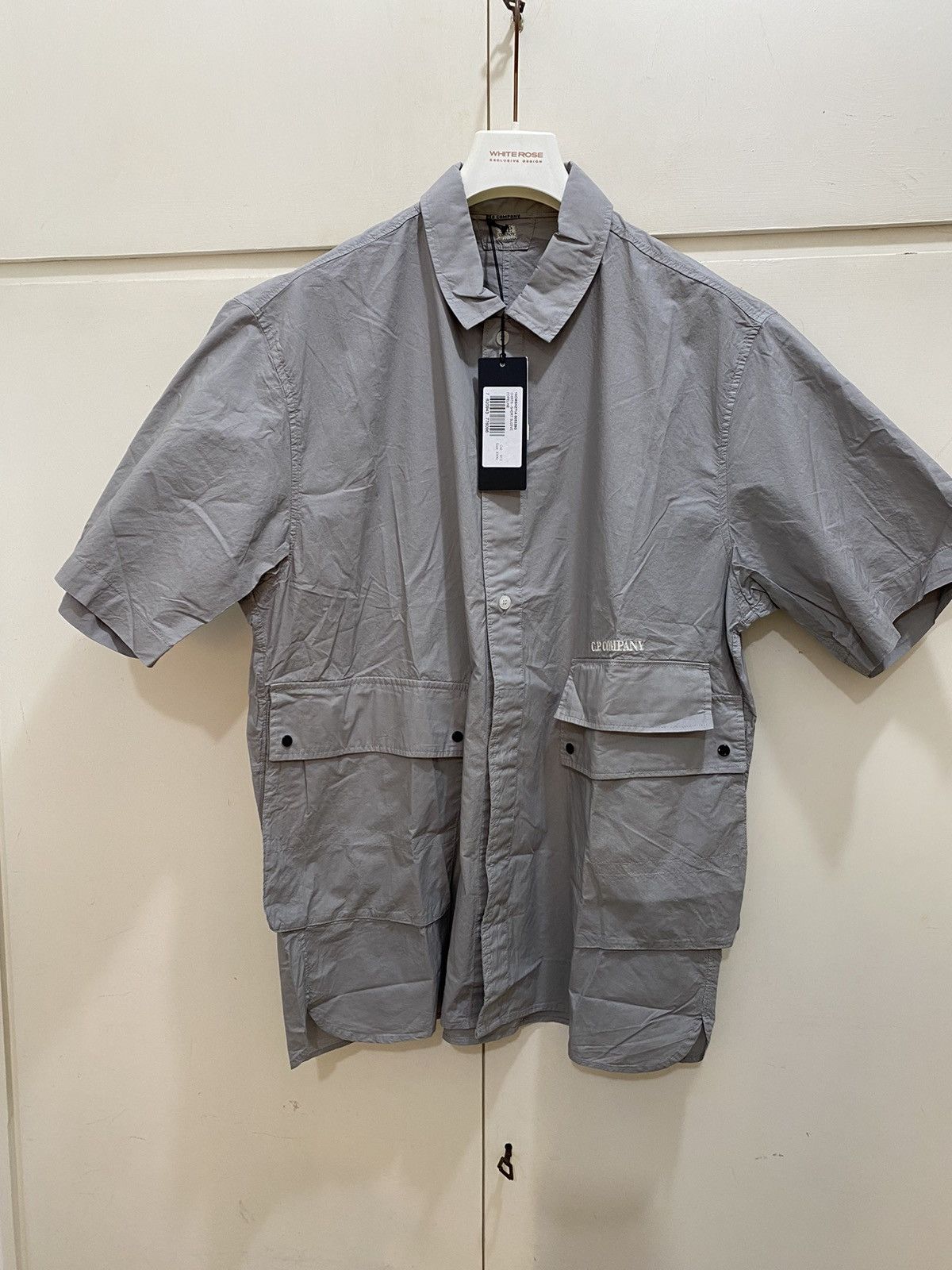 C.P. Company CP Company shirt, size XXXL, gray, multi-pocket, new Size US XXL / EU 58 / 5 - 2 Thumbnail