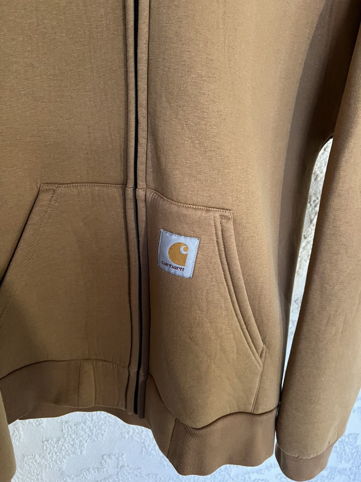 Carhartt Carhartt VintageThermal Lined Hoodie Zip Up Sweater thrashed Size US L / EU 52-54 / 3 - 2 Thumbnail