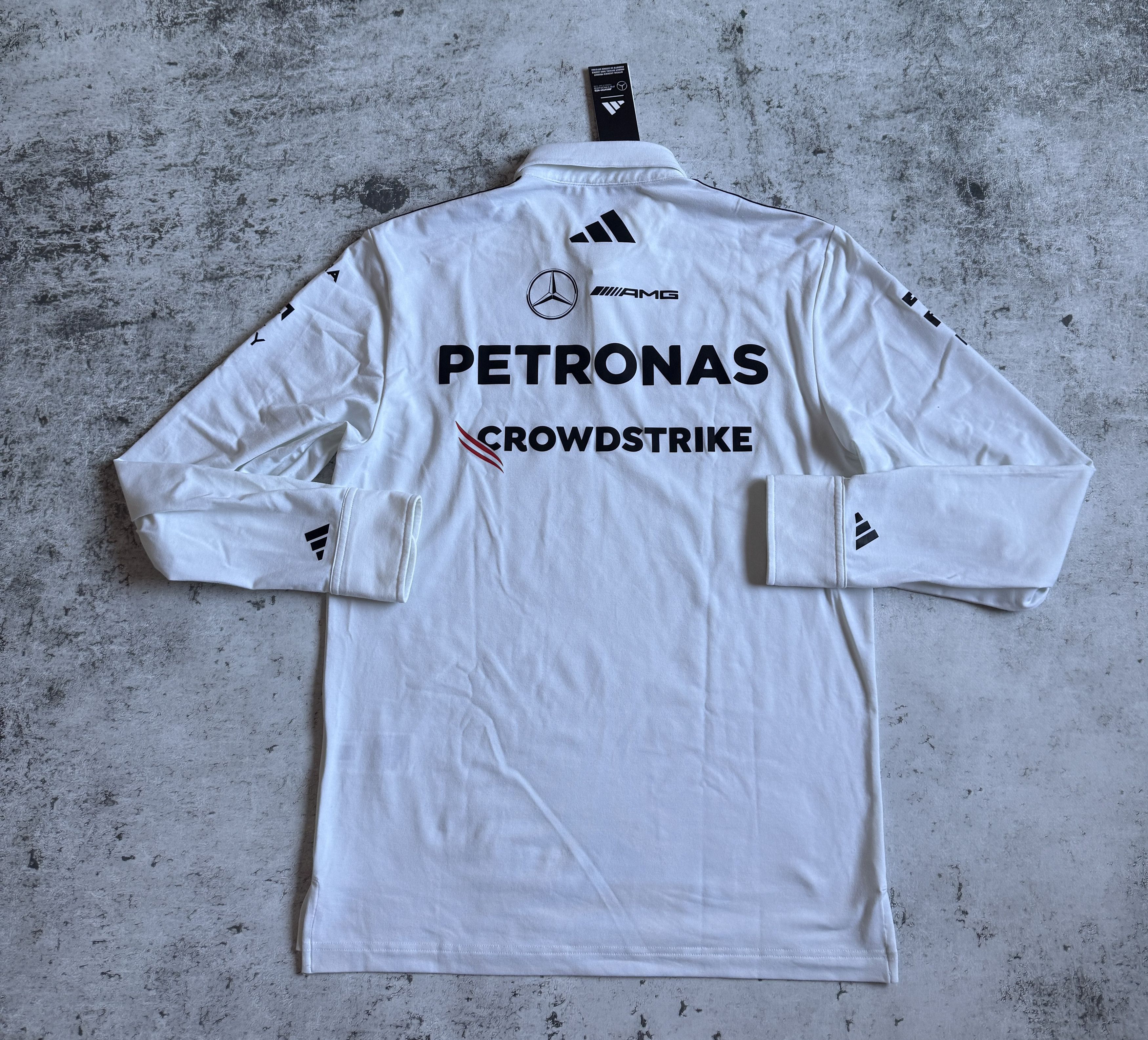 Adidas ADIDAS X MERCEDES AMG PETRONAS FORMULA 1 TEAM LONG SLEEVE S Size US S / EU 44-46 / 1 - 11 Thumbnail