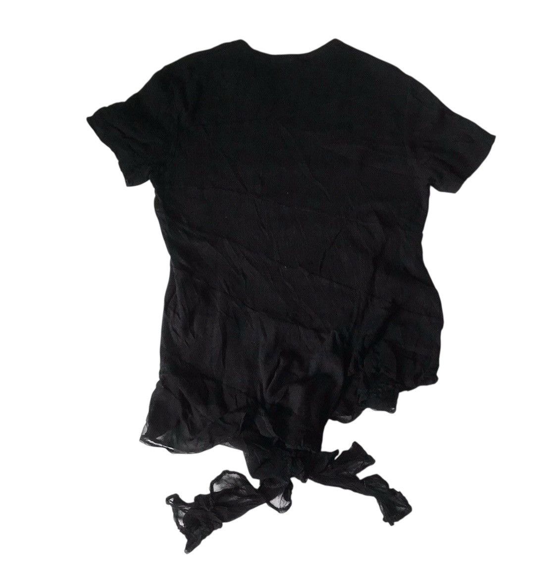 Comme des Garcons Tricot cdg AD 2005 asymmetric tshirt dress Size S / US 4 / IT 40 - 6 Thumbnail