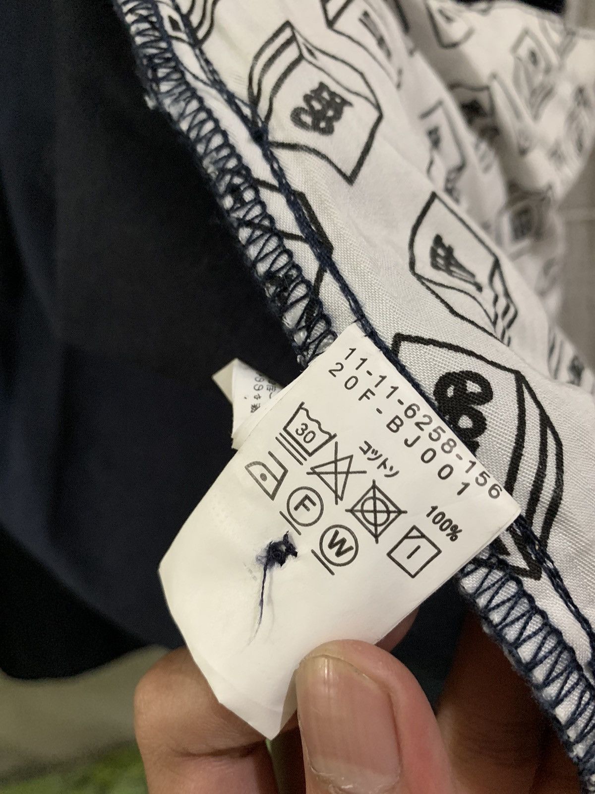Beams Japan BEAMS JAPAN X SSZ X AH AU20 OVERSIZED SHIRT Size US XL / EU 56 / 4 - 11 Thumbnail