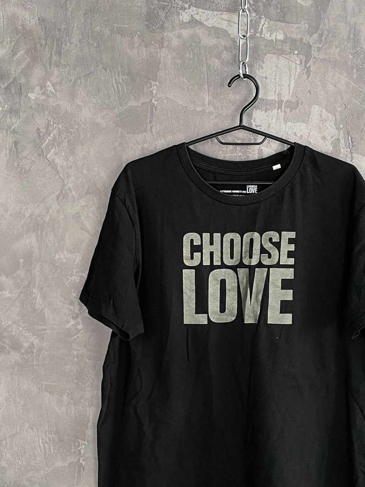 Katharine Hamnett Choose Love Quote T-Shirt