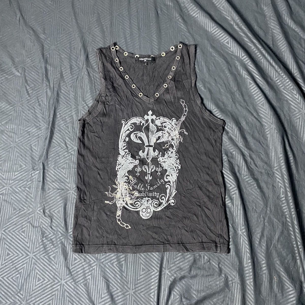In the attic sleeveless