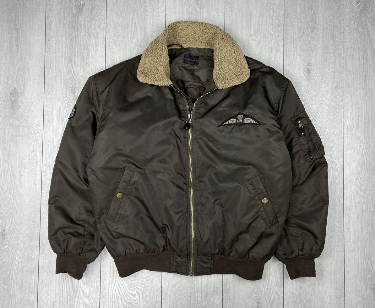 Japanese Brand × Vintage Aviation Flight Vintage Jacket MA-1 USA size XL Size US XL / EU 56 / 4 - 1 Thumbnail