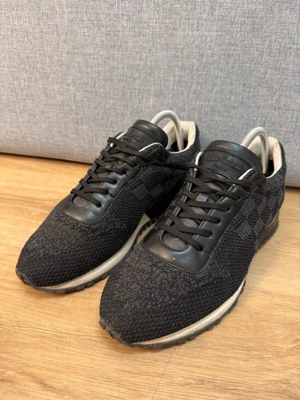 Louis Vuitton Louis Vuitton Paris Run Away Knit Leather Low Sneakers s6 40 Size US 7 / EU 40 - 6 Thumbnail