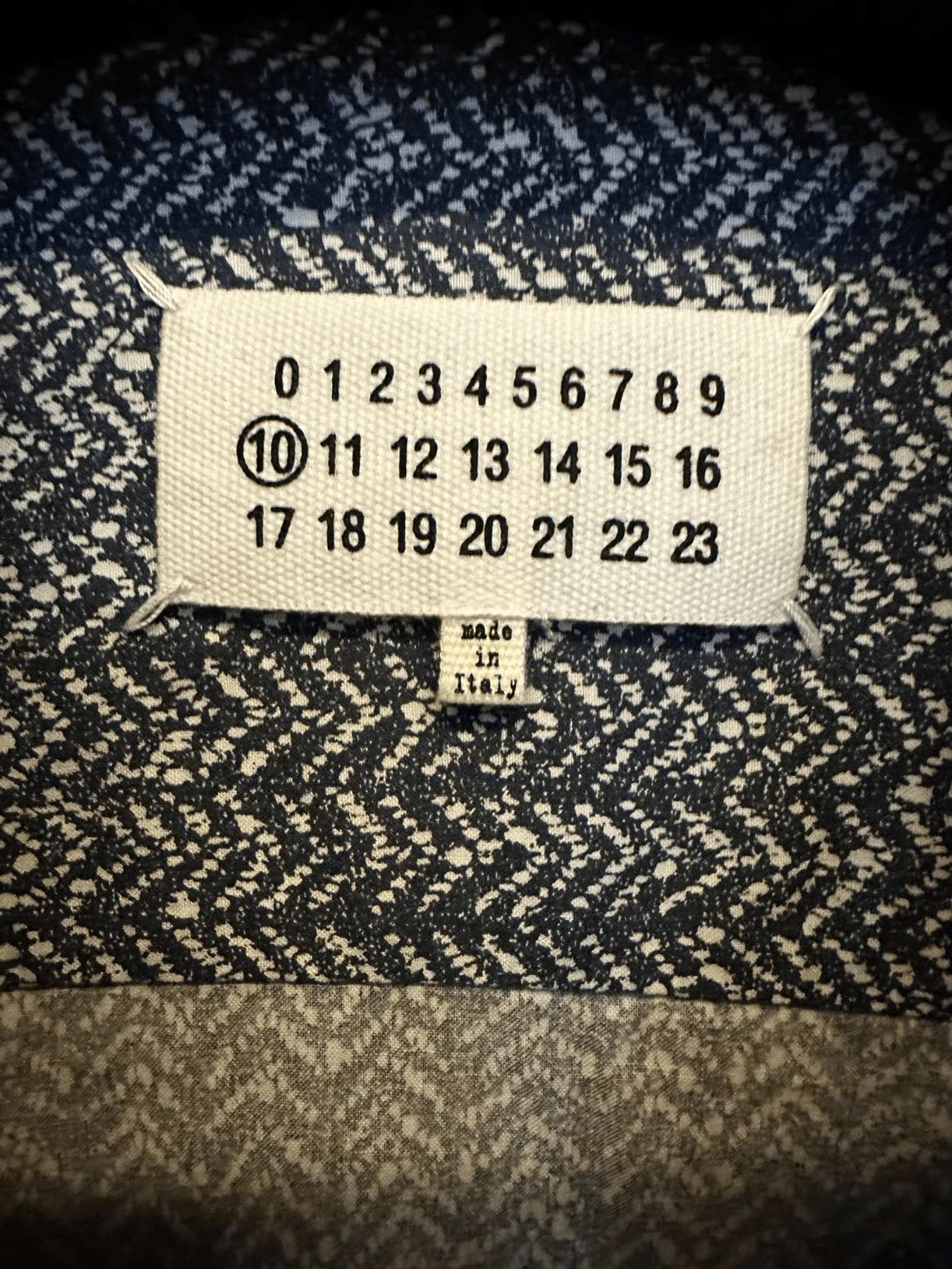 Maison Margiela Maison Margiela Sz 48 Maison Margiela Woven Pattern Shirt- Size US M / EU 48-50 / 2 - 3 Thumbnail