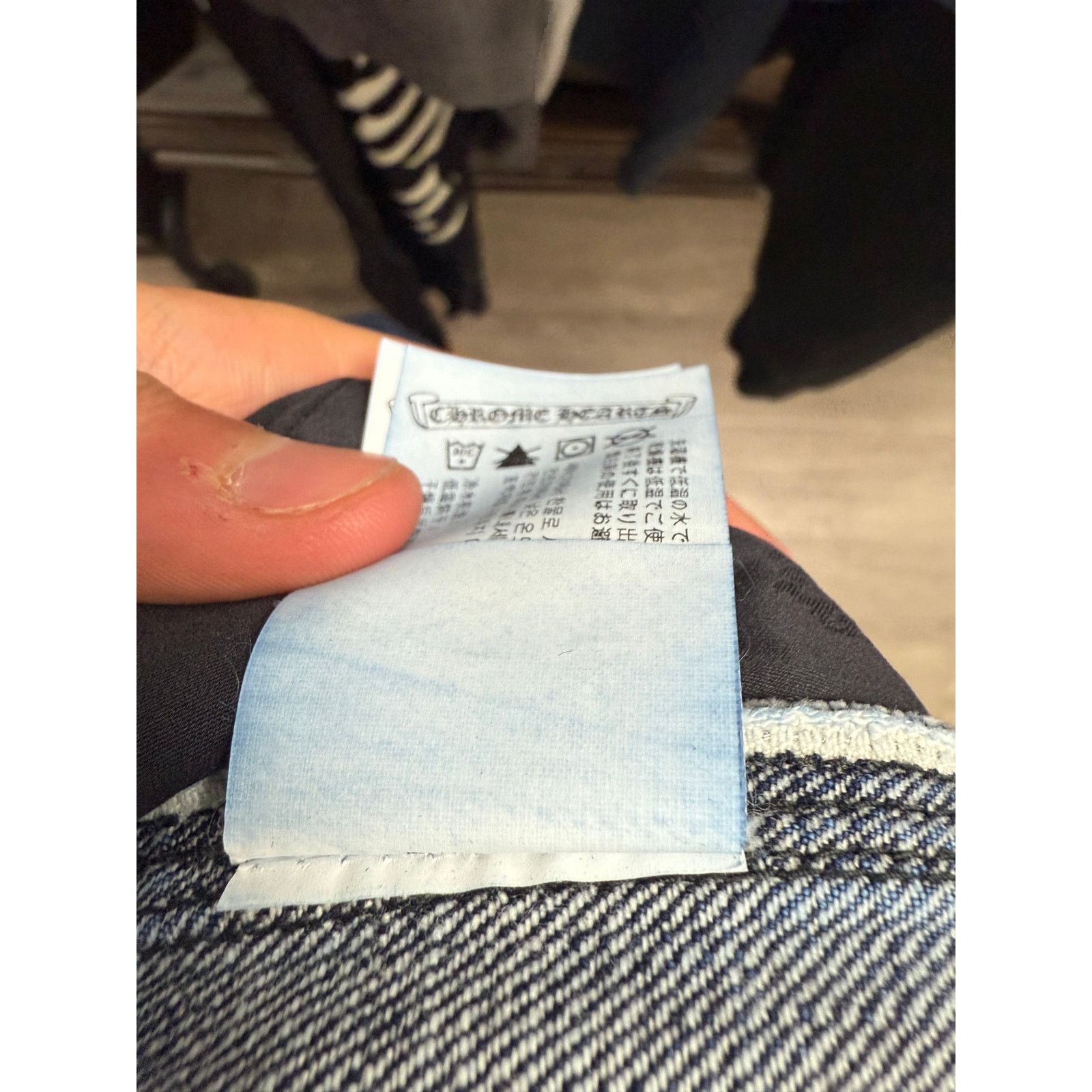Chrome Hearts Chrome Hearts "Indigo Blue" Carpenter Jeans Size US 27 - 14 Thumbnail