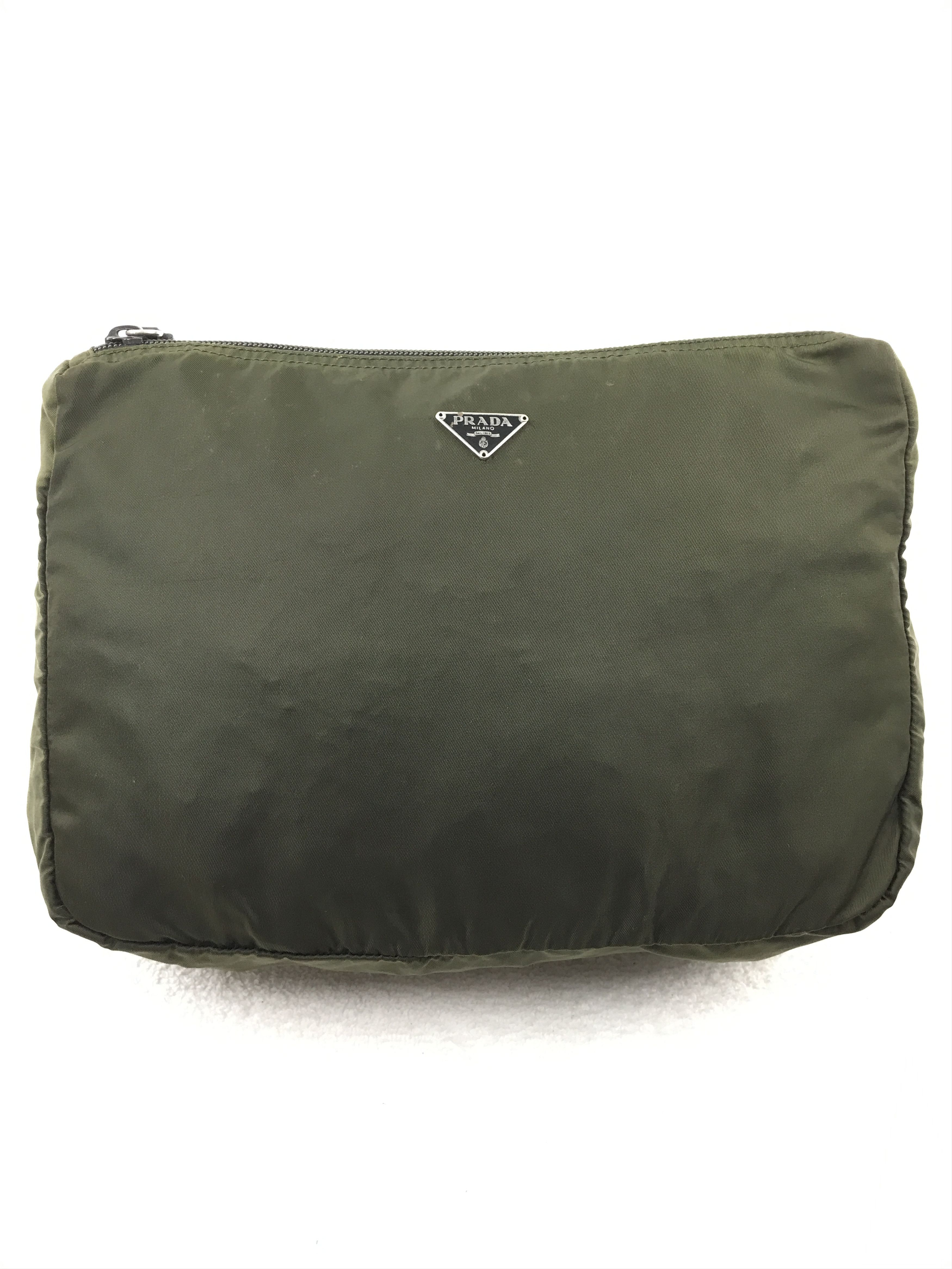 Prada × Vintage Vintage Prada Nylon Clutch Bag Size ONE SIZE - 1 Thumbnail