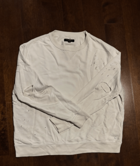Allsaints all saints distressed crewneck Size US M / EU 48-50 / 2 - 1 Thumbnail