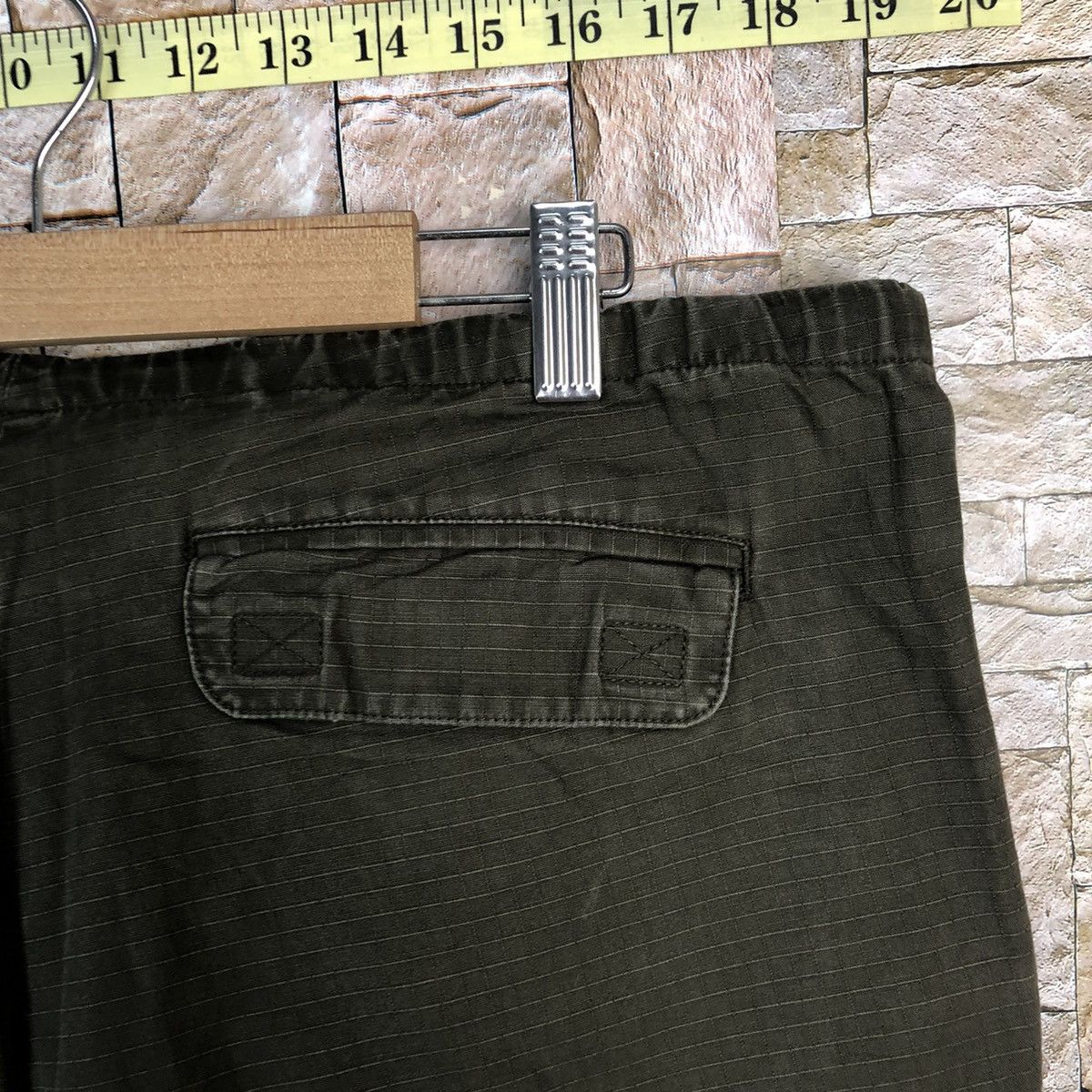 L.L. Bean L.L.Bean Dark Green Cargo Multipocket Pants #A313 Size 30" / US 8 / IT 44 - 19 Thumbnail