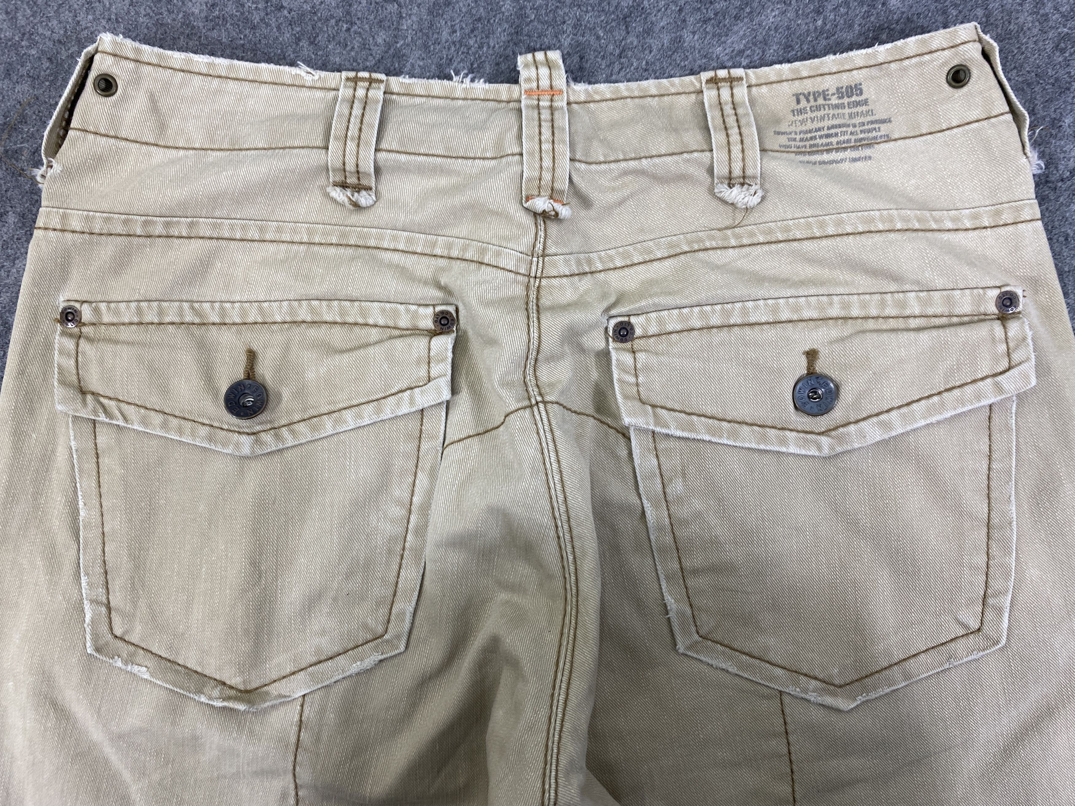 If Six Was Nine Japanese Brand Edwin Multipocket Flare Pants -CP296 Size US 31 - 4 Thumbnail