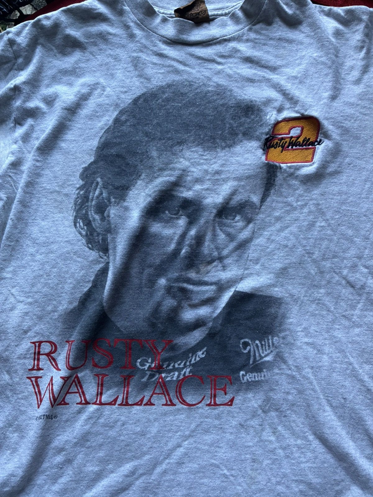 Nutmeg Vintage Nascar Rusty Wallace Tee Size US M / EU 48-50 / 2 - 6 Thumbnail