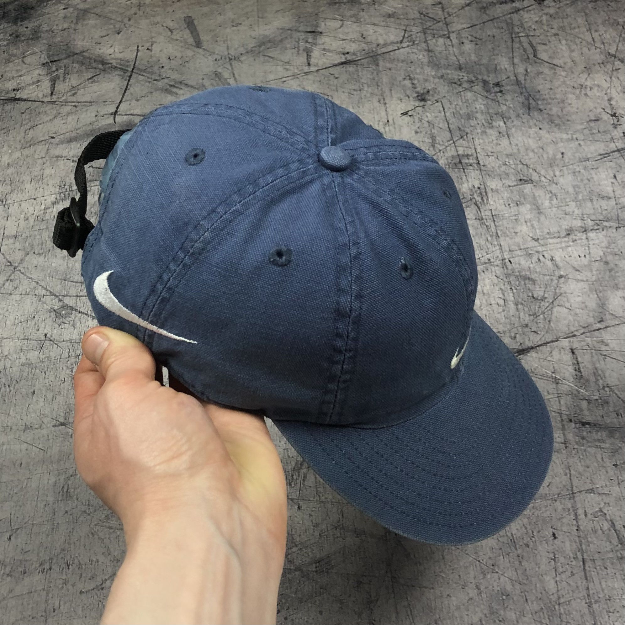 Nike 90s Nike Double Swoosh Vintage Cap Size ONE SIZE - 2 Thumbnail