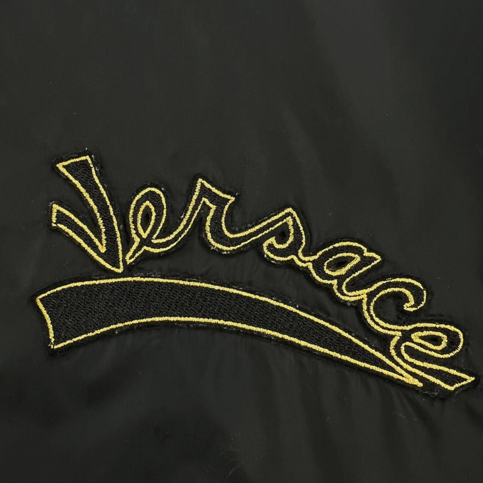 Versace Versace Black Windbreaker Jacket Size US M / EU 48-50 / 2 - 3 Thumbnail