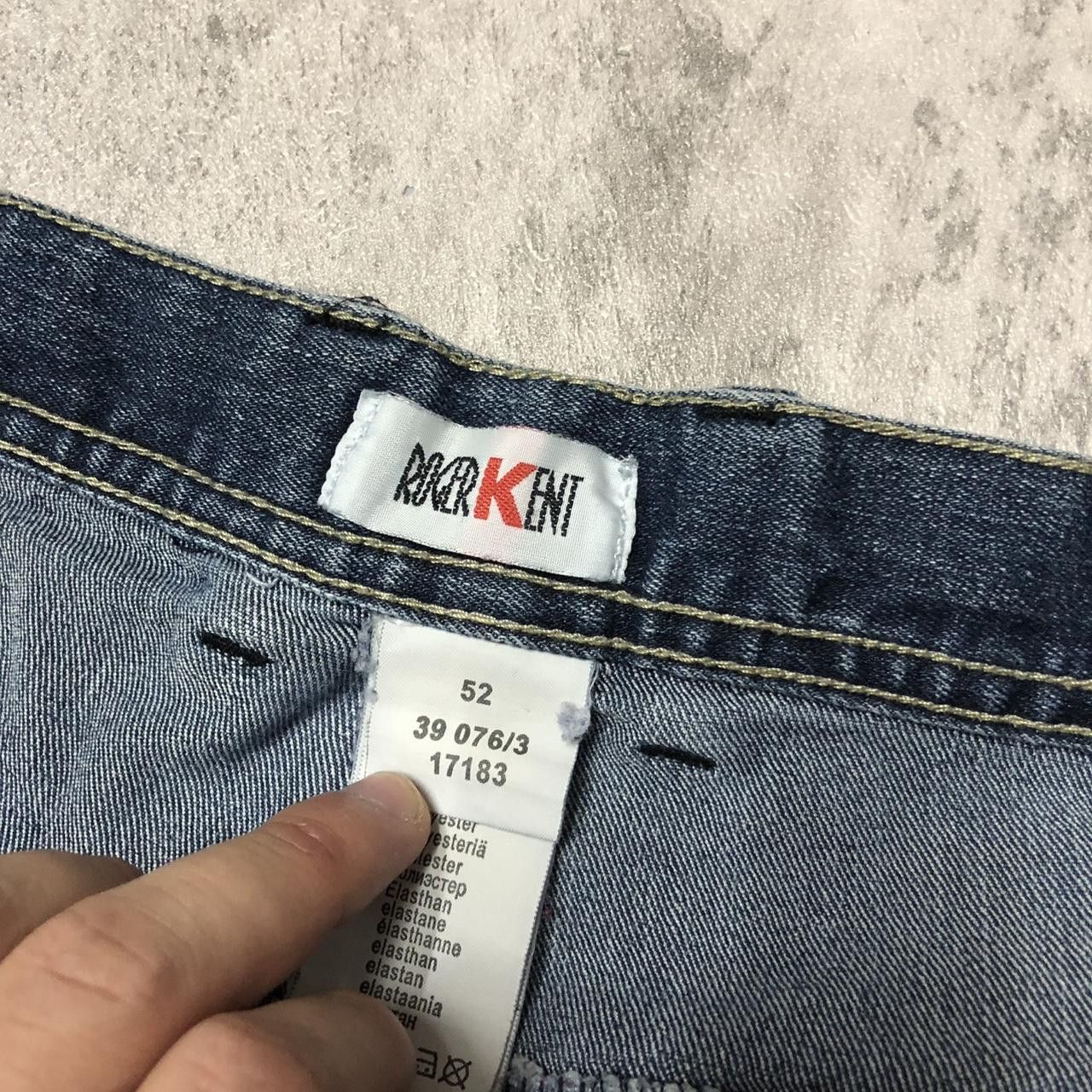 Other Blue denim cargo jeans with a relaxed fit, featuring Size US 36 / EU 52 - 3 Thumbnail