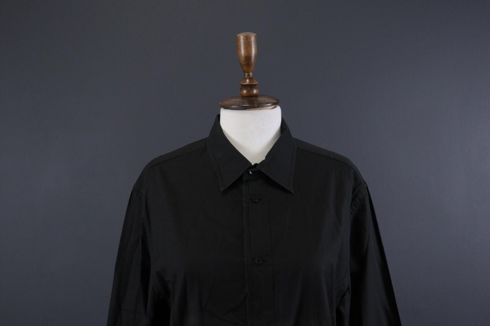 hannes roether Hannes Roether Black Loose Tunic Lagenlook Shirt Size L Size L / US 10 / IT 46 - 2 Thumbnail