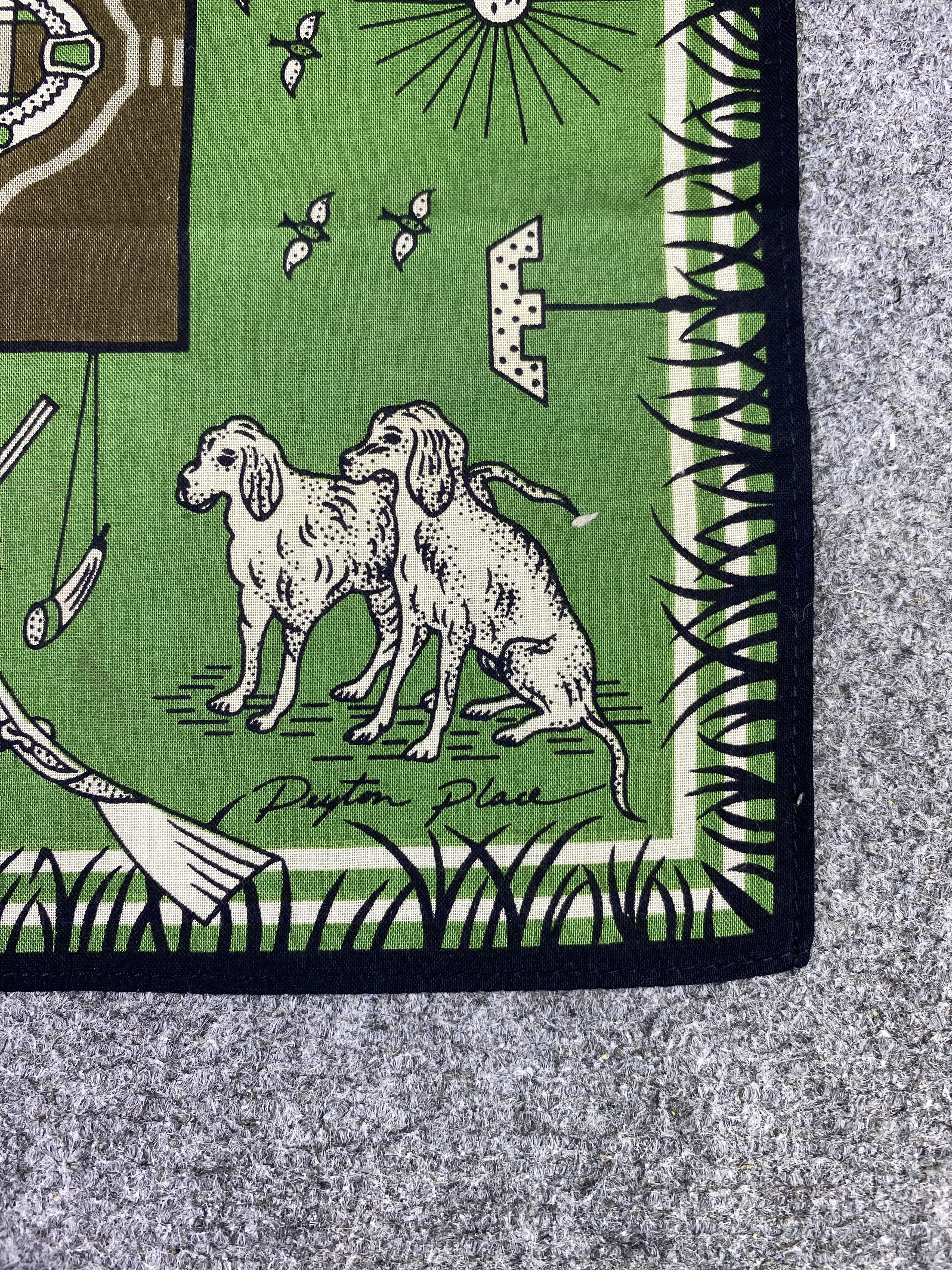 PPFM Vintage Peyton Place Handkerchief / Neckerchief KT0241 Size ONE SIZE - 5 Thumbnail
