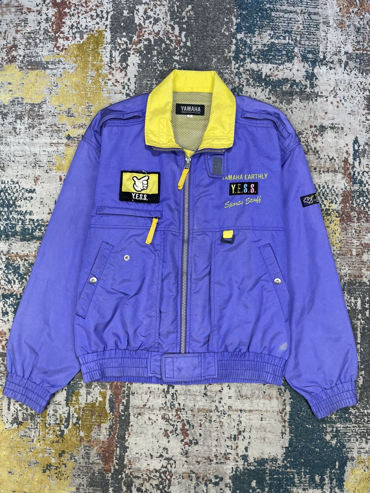 Yamaha Vintage Yamaha YESS Racing Bomber Jacket Size US L / EU 52-54 / 3 - 1 Thumbnail