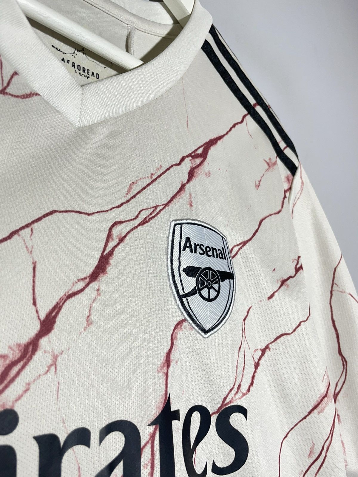 Adidas Arsenal FC Adidas 2020/21 Y2k Streetwear Football Shirt Size US L / EU 52-54 / 3 - 4 Thumbnail