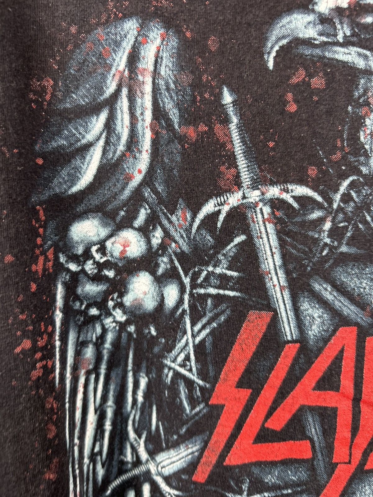Band Tees Vintage 2013 Slayer Eagle Logo Band Tees Size US XXL / EU 58 / 5 - 8 Thumbnail